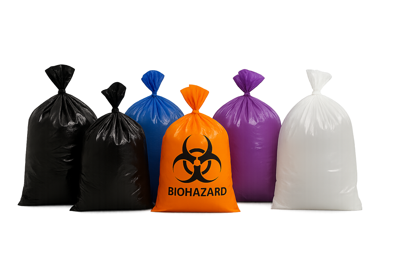 Heavy-duty trash bags, recycling liners and receptacles for hotels, restaurants and commercial facilities in Central Florida